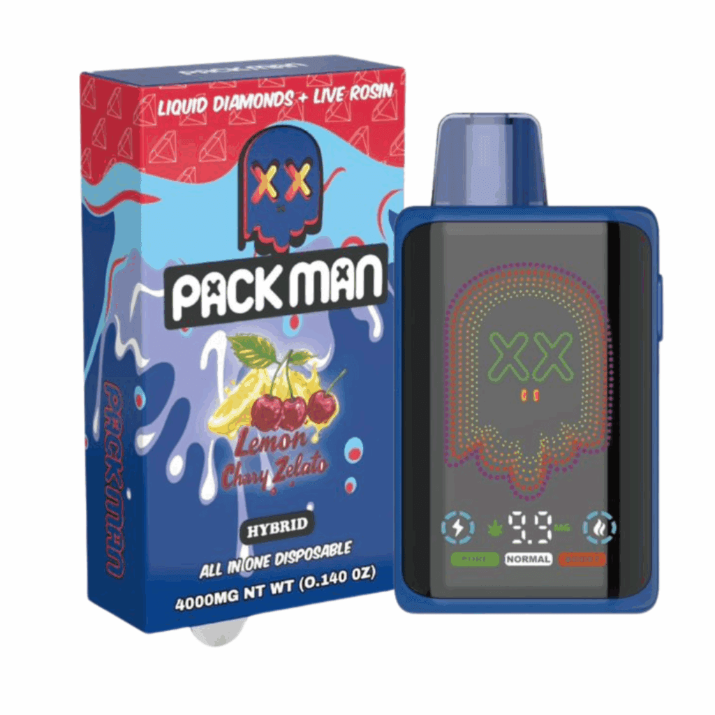 Packman 4g Disposable Vape - Lemon Cherry Zelato