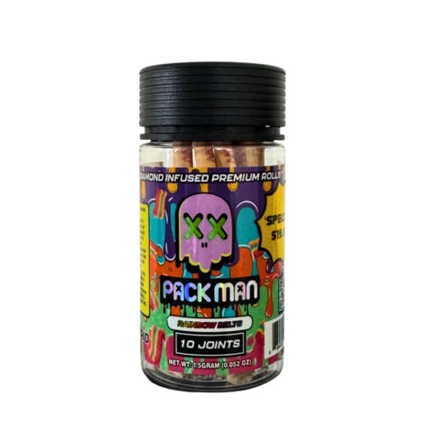 Packman-Rainbow Beltz 10pk
